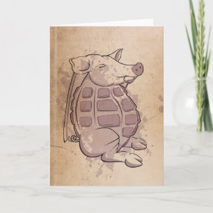 Ham-Grenade Card