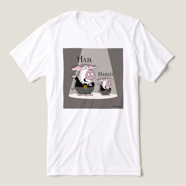Ham / Hamlet Tri-Blend Shirt (Design Front)