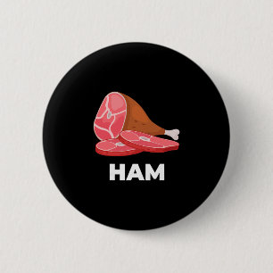 Ham Matching Dishes Food Costumes Christmas Thanks 2 Inch Round Button