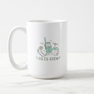 Ham Radio CQ Crew Operator Coffee Mug