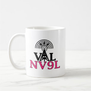 Ham Radio Custom Call Designs Coffee Mug
