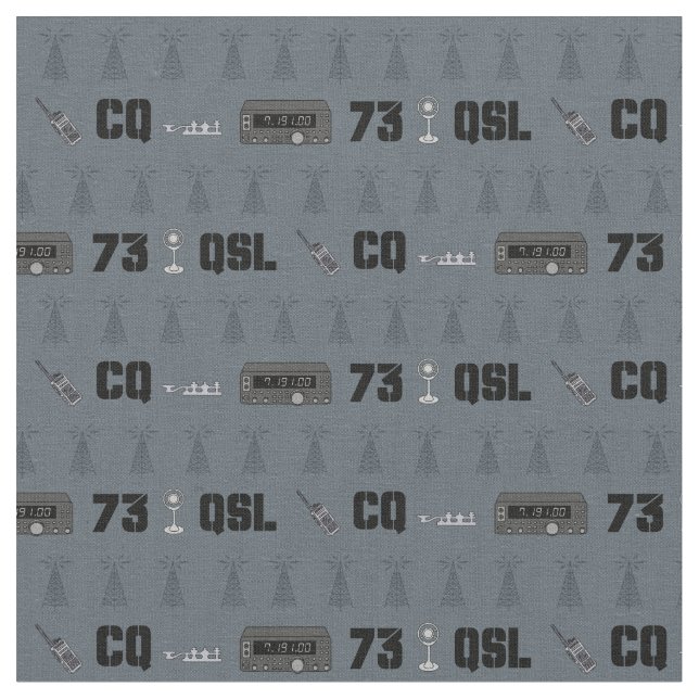 Ham Radio Fabric (Close Up)