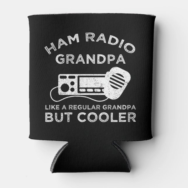 Ham Radio Grandpa Like Regular Grandpa But Cooler (Front)
