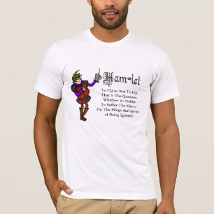 Ham Radio Hamlet Citation "To Be" Refait T-shirt