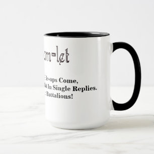 Ham Radio Hamlet Pile-Ups Battalions Quote Mug