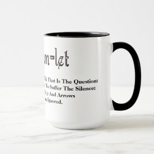 Ham Radio Hamlet Quote "To Be" Redone Mug