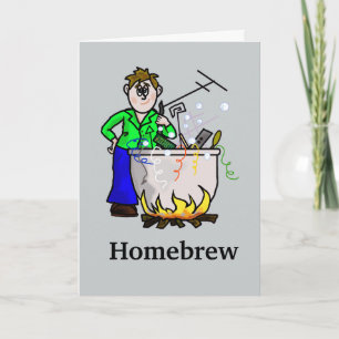 Ham Radio Homebrew Carte d'anniversaire