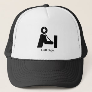Ham Radio Icon Hat   Customize It!