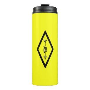 HAM Radio International Amateur Radio - Yellow Thermal Tumbler