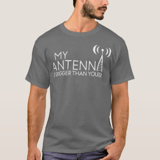 Ham Radio Morse Code CB Radio Nerdy Geek CW Operat T-Shirt