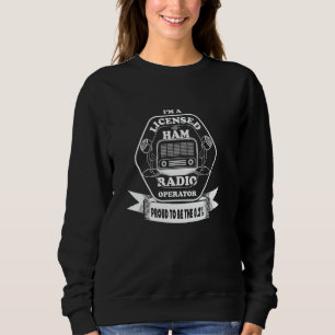 Ham Radio Operator Amateur Radio Enthusiast Morse  Sweatshirt