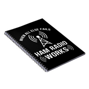 Ham radio operator enthusiasts Ham Radio  Notebook