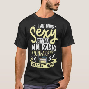 ham radio radio operator amateur radio morse code T-Shirt