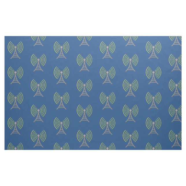 Ham Radio Repeater or Transmitter Design Fabric (Fat Quarter)