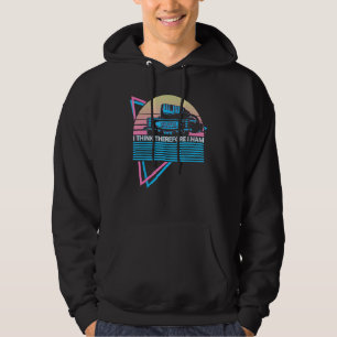 Ham Radio Retro Radio Operator I Think Therefore I Hoodie