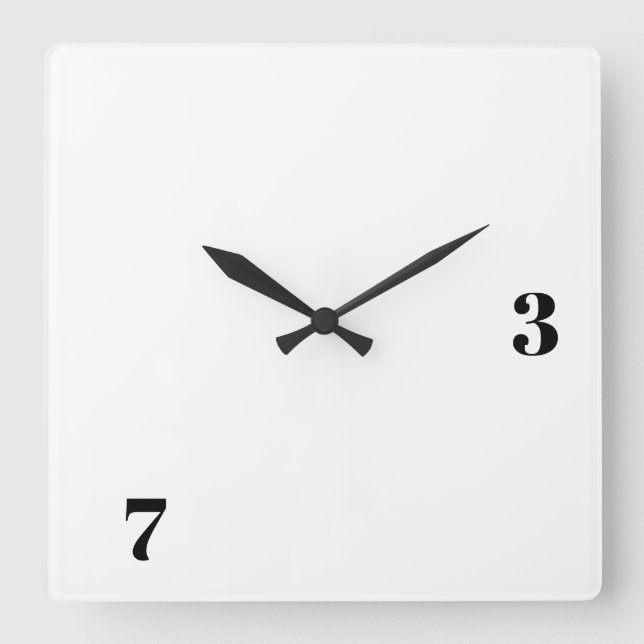 Ham Radio Square 73 Clock (Front)