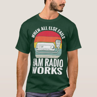 Ham Radio Works Vintage Amateur Radio Operator T-Shirt