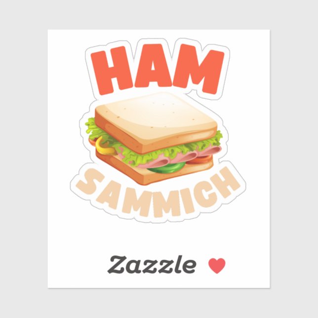 Ham Sammich Ham Sandwich Lover Funny Sandwich (Sheet)
