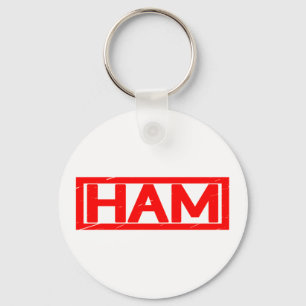 Ham Stamp Keychain