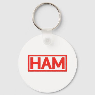 Ham Stamp Keychain