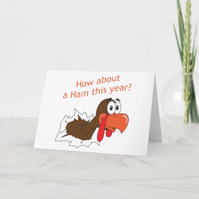 Ham This Year Card (Front)