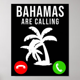 Hamas Are Calling Funny Vacation Souvenir Holiday Poster