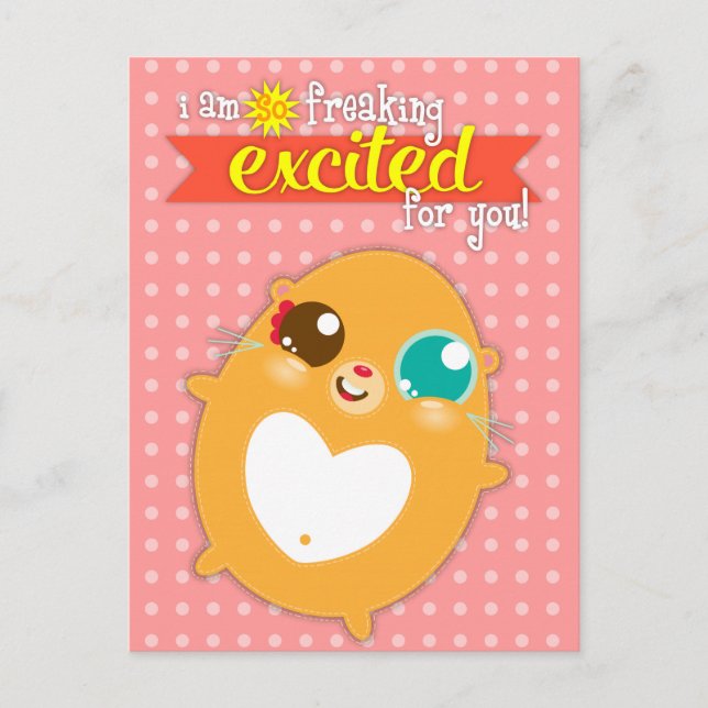Hambiscuit - So Freaking Excité - Carte postale pe (Devant)