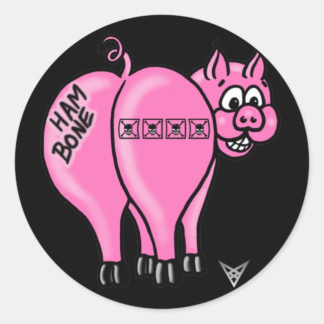 hambone sticker (Front)