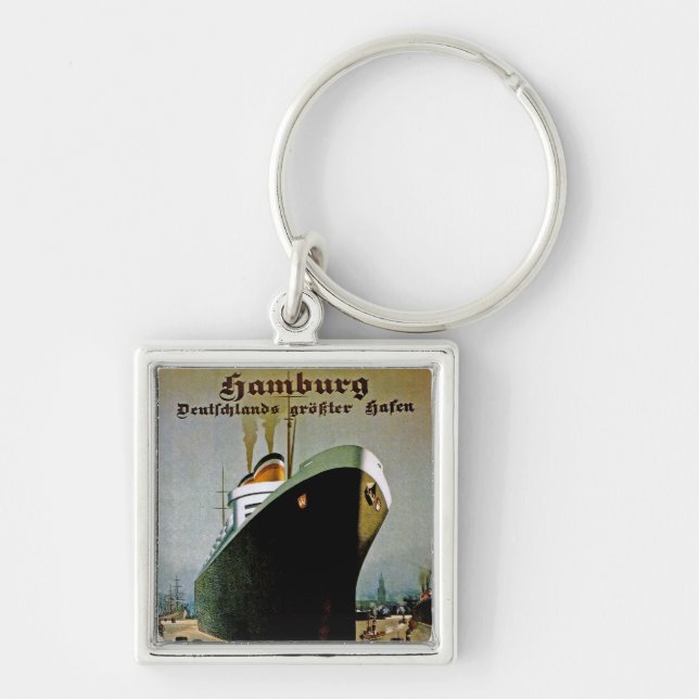 Hamburg-Amerika Line Keychain (Front)