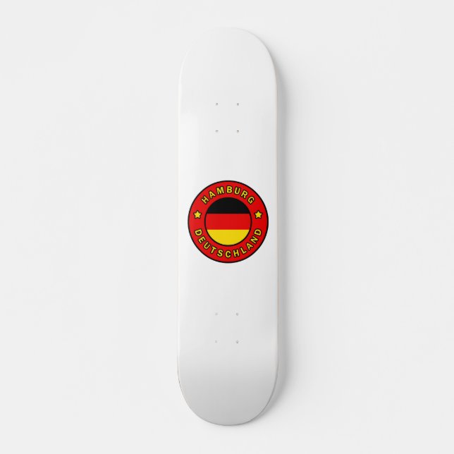Hamburg Deutschland Skateboard (Front)