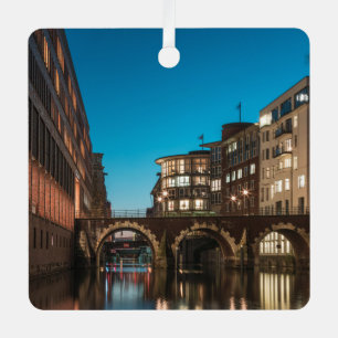 Hamburg Ellerntorsbrücke Metal Ornament