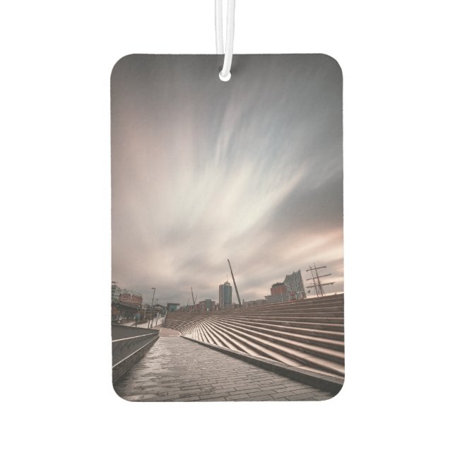 Hamburg Germany Air Freshener (Back)