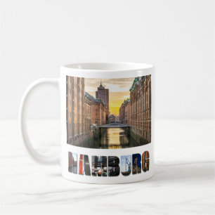 Hamburg Germany Canal Waterway Coffee Mug
