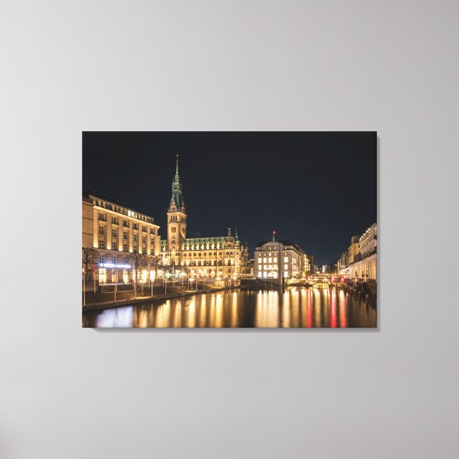 Hamburg Germany Canvas Print (Front)