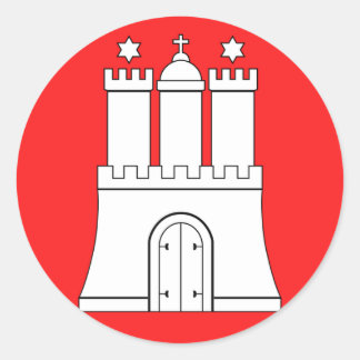 Hamburg, Germany Classic Round Sticker