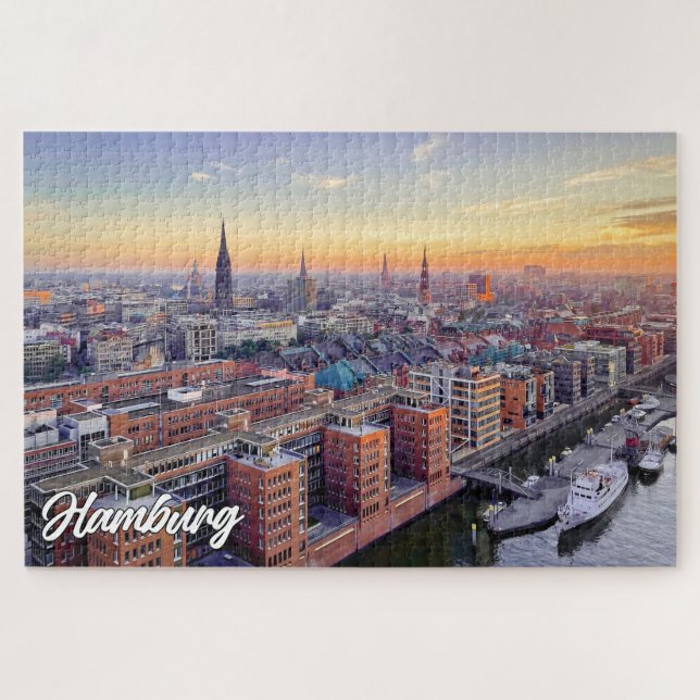 Hamburg, Germany Jigsaw Puzzle (Horizontal)