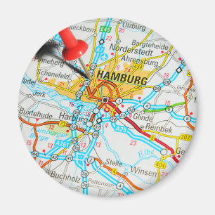Hamburg, Germany Magnet