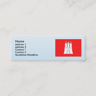Hamburg, Germany Mini Business Card
