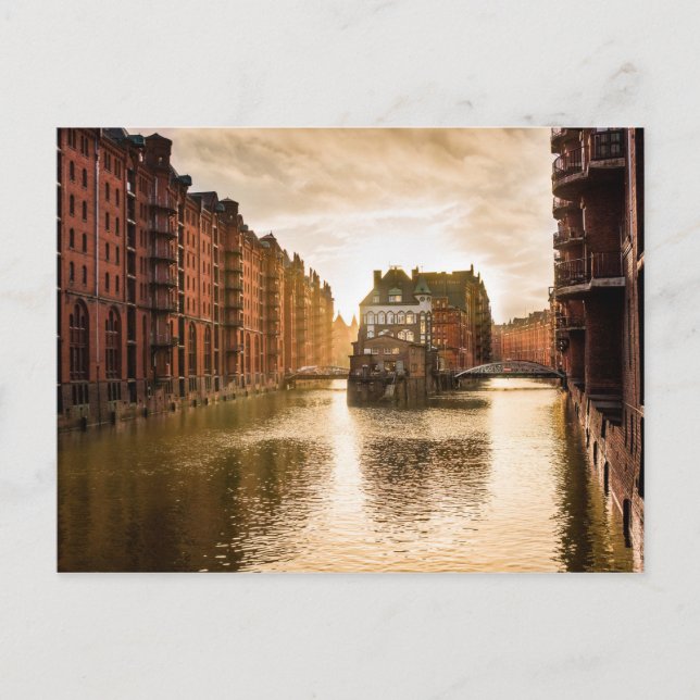 hamburg germany postcard (Front)
