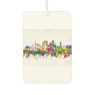 Hamburg Germany Skyline Air Freshener