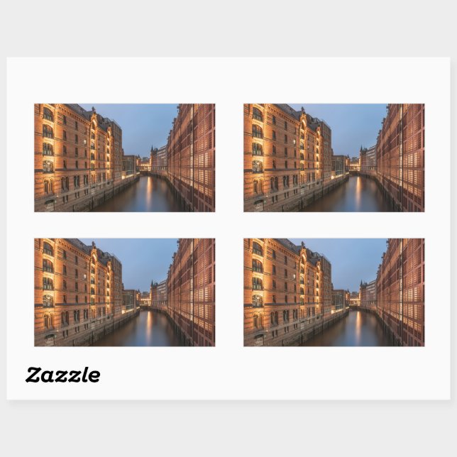 Hamburg Germany Sticker (Sheet)