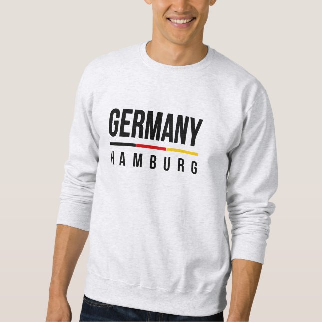 Hamburg Germany Sweatshirt (Front)