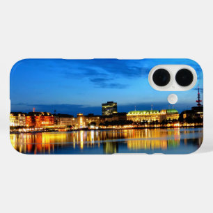Hamburg Harbour Hafen Deutschland Alster Night  iPhone 16 Case