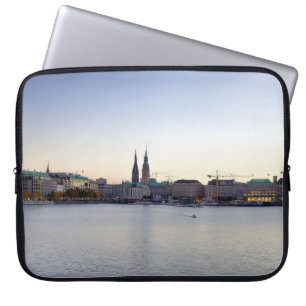 Hamburg Harbour Hafen Neoprene Laptop Sleeve