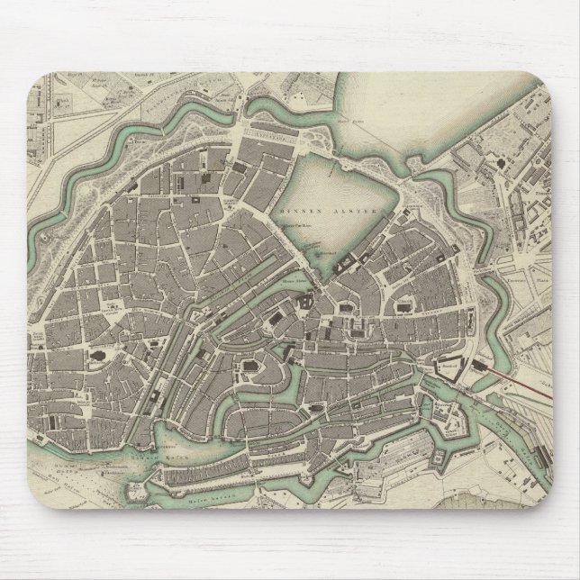Hamburg Mouse Pad (Front)