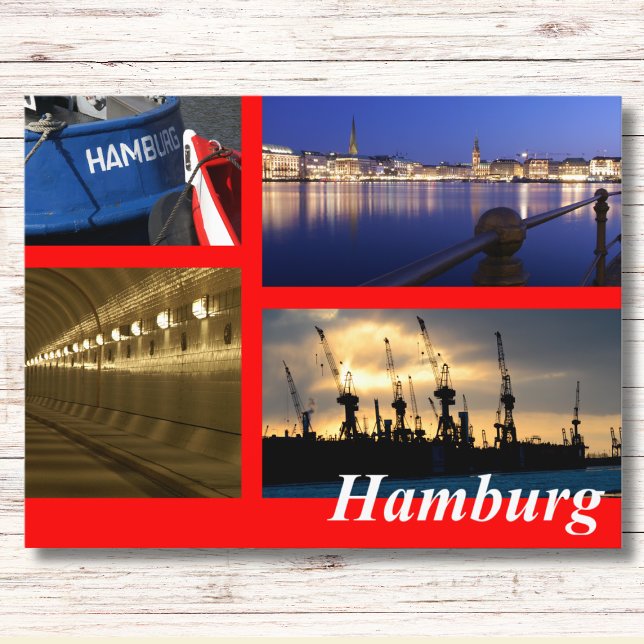 Hamburg Postkarte Postcard (Creator Uploaded)