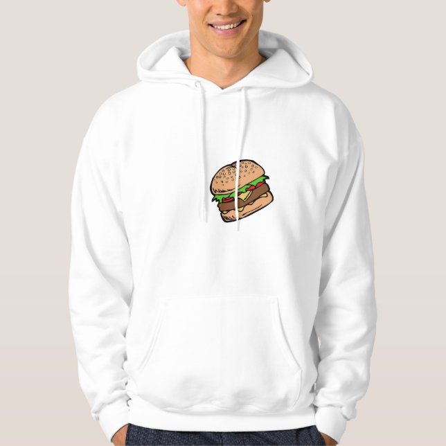 Hamburger 4 hoodie (Front)