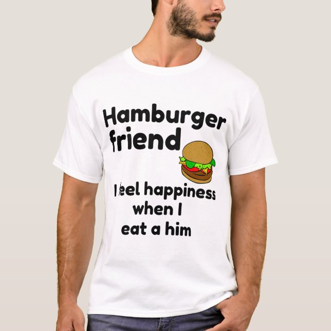 Hamburger friend T-Shirt (Front)