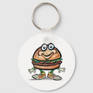 Hamburger Keychain