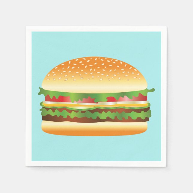 Hamburger Napkin (Front)